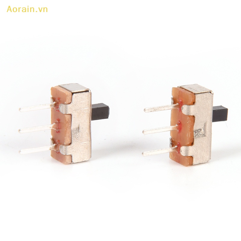 Set 40 Công Tắc Trượt Mini 3 Chấu SS12D00G3 2 Vị Trí SPDT 1P2T PCB
