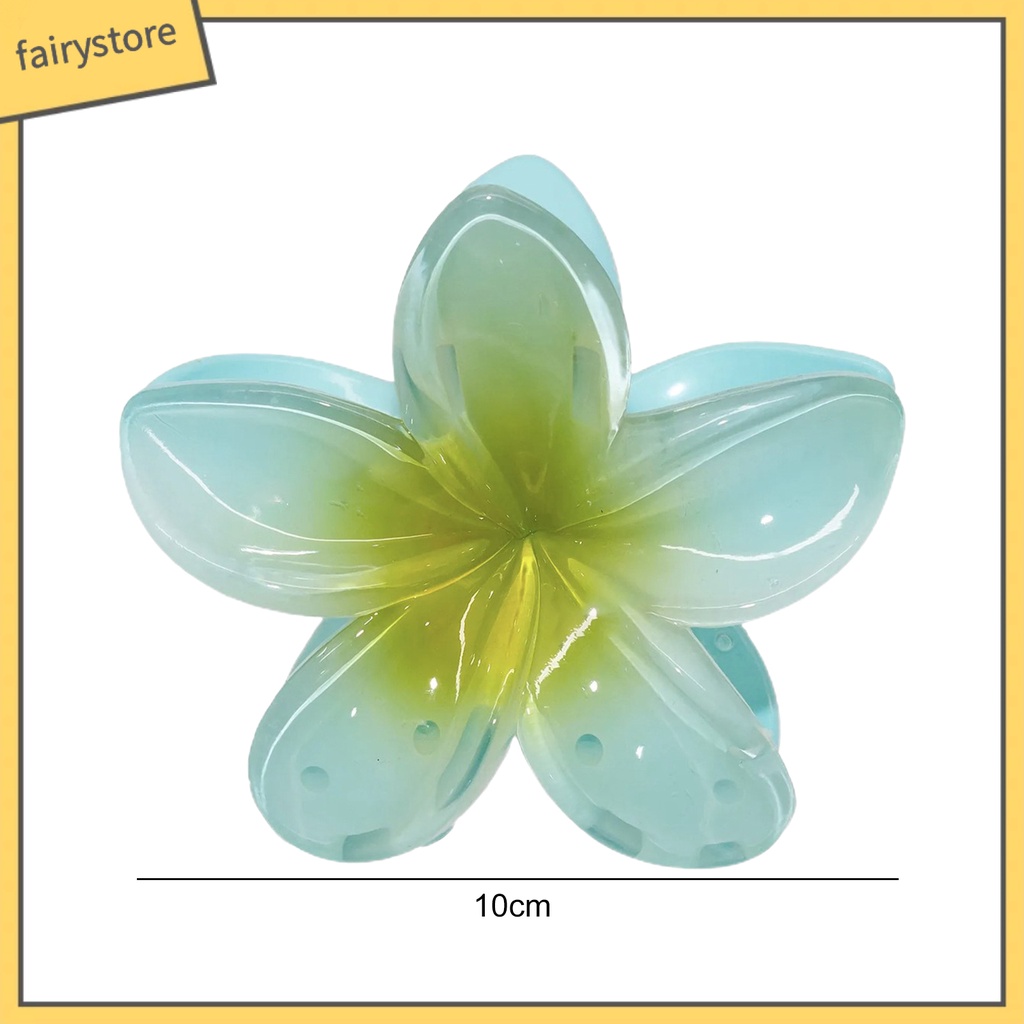 Kẹp Tóc Hình Hoa Màu Gradient Chống Trượt Thời Trang Cho Nữ