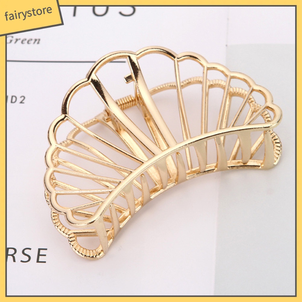 Kẹp TóC HìNh Chữ NhậT TráI Tim Vỏ Sò LấP LáNh ThờI Trang Cho Nữ