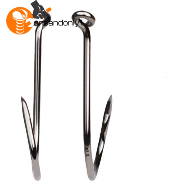 Set 100 Lưỡi Câu Cá Bằng Thép Carbon Có Lỗ Xỏ Dây Tiện Dụng