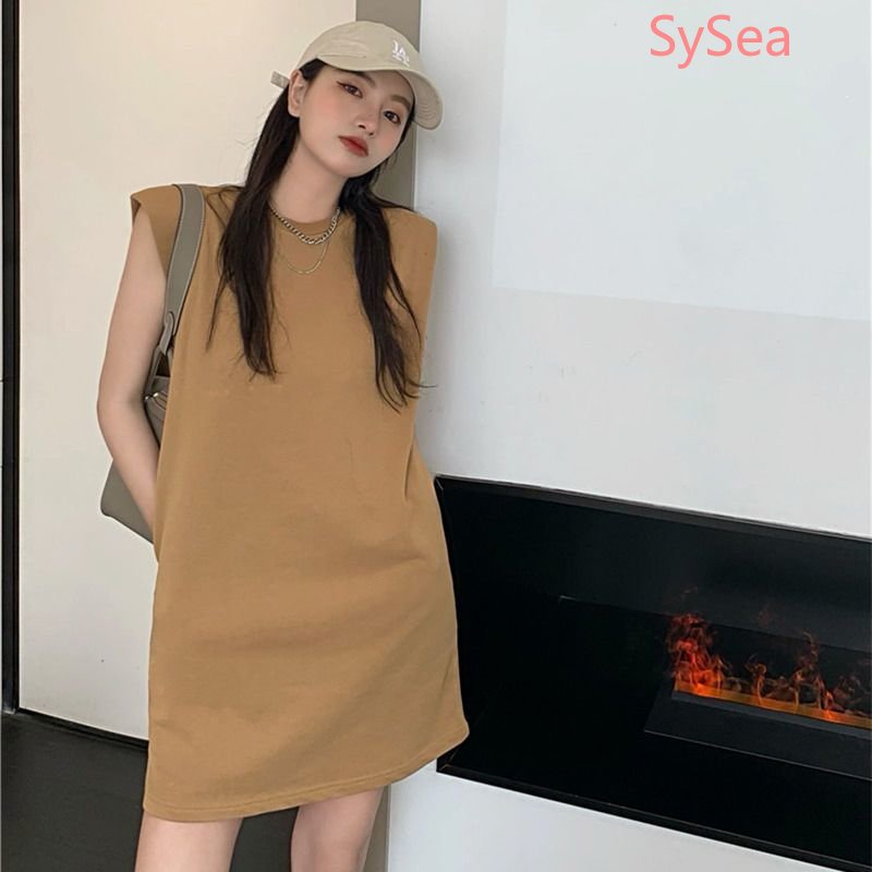 Đầm Dáng Rộng Plus Size Phong Cách Hàn Quốc Thời Trang Mùa Hè Cho Nữ