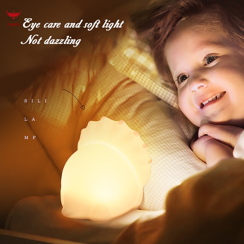 Đèn Ngủ LED Silicone Hình Dáng Dễ Thương Độc Đáo Cho Bé
