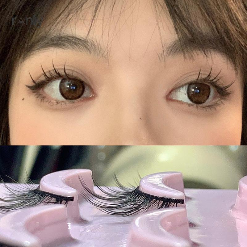 Ranliy💗 Set 5 cặp mi giả 3D tự nhiên phong cách công chúa xinh xắn cho nữ