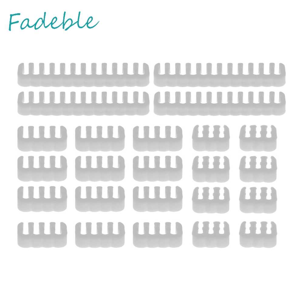 Bộ 24 Lược Sắp Xếp Dây Cáp 24Pin 8Pin 6Pin Cho Máy Tính 3.0-3.6mm