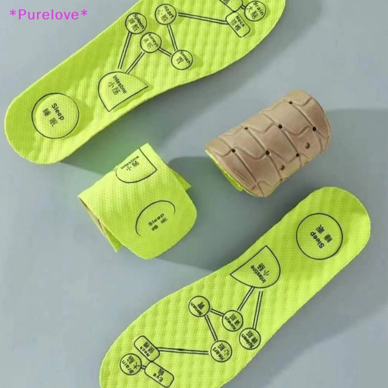 Miếng Lót Giày Thể Thao Bấm Huyệt Thoáng Khí Tiện Lợi Mới