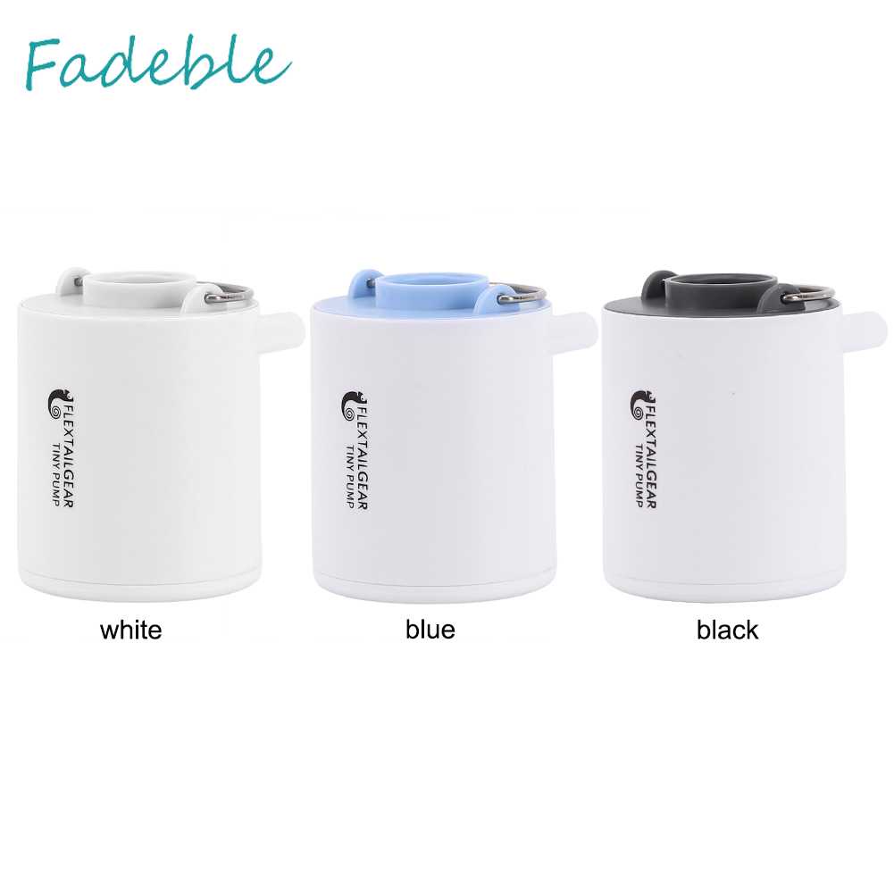 Máy Bơm Hơi Mini 1300mAh Sạc Được