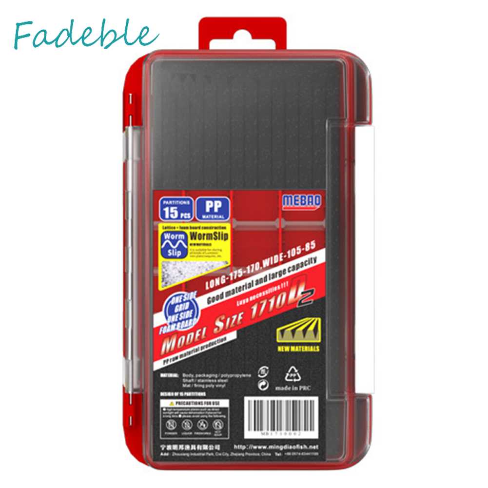 Hộp Đựng Mồi Câu Cá 2 Tầng Chống Thấm Nước Ốp