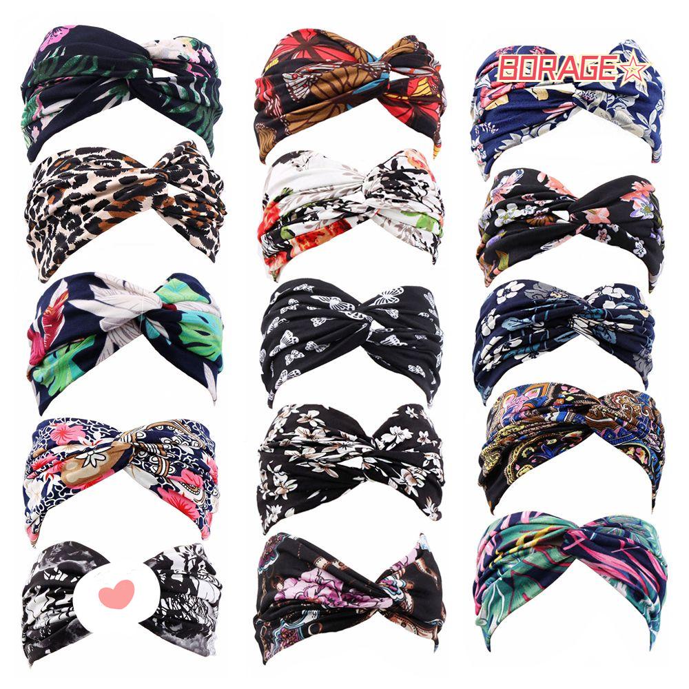 Băng Đô Cài Tóc Co Giãn Nhanh Khô Dùng Khi Tập Thể Thao / Yoga Cho Nữ