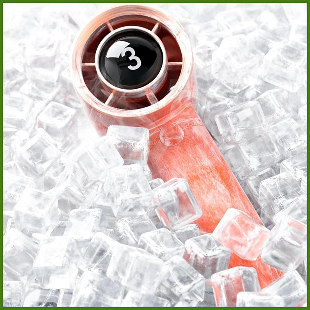 Quạt Mini Cầm Tay 4 Tốc Độ Tùy Chỉnh Kèm Sạc USB Tiện Dụng Chất Lượng Cao