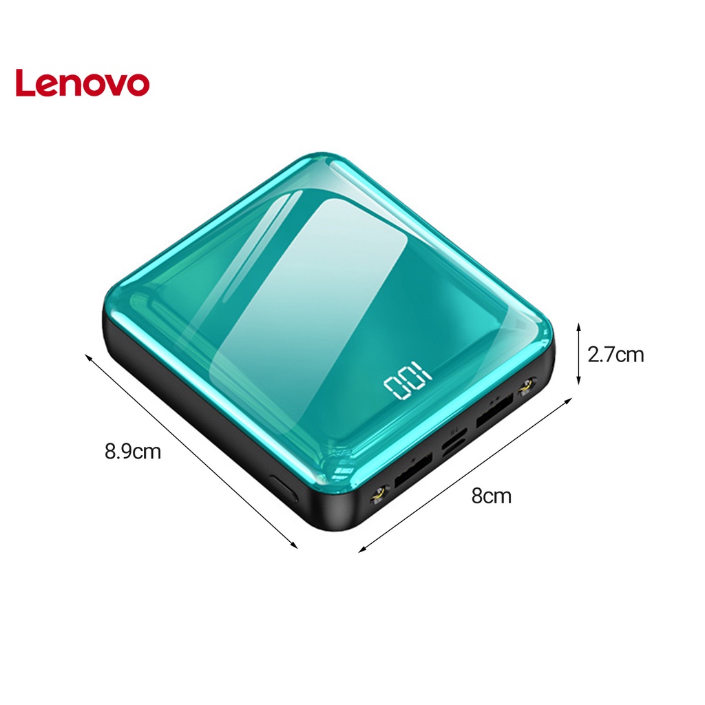 Sạc dự phòng LENOVO 20000mah có màn hình hiển thị kích thước lớn đa năng tiện dụng cho Android