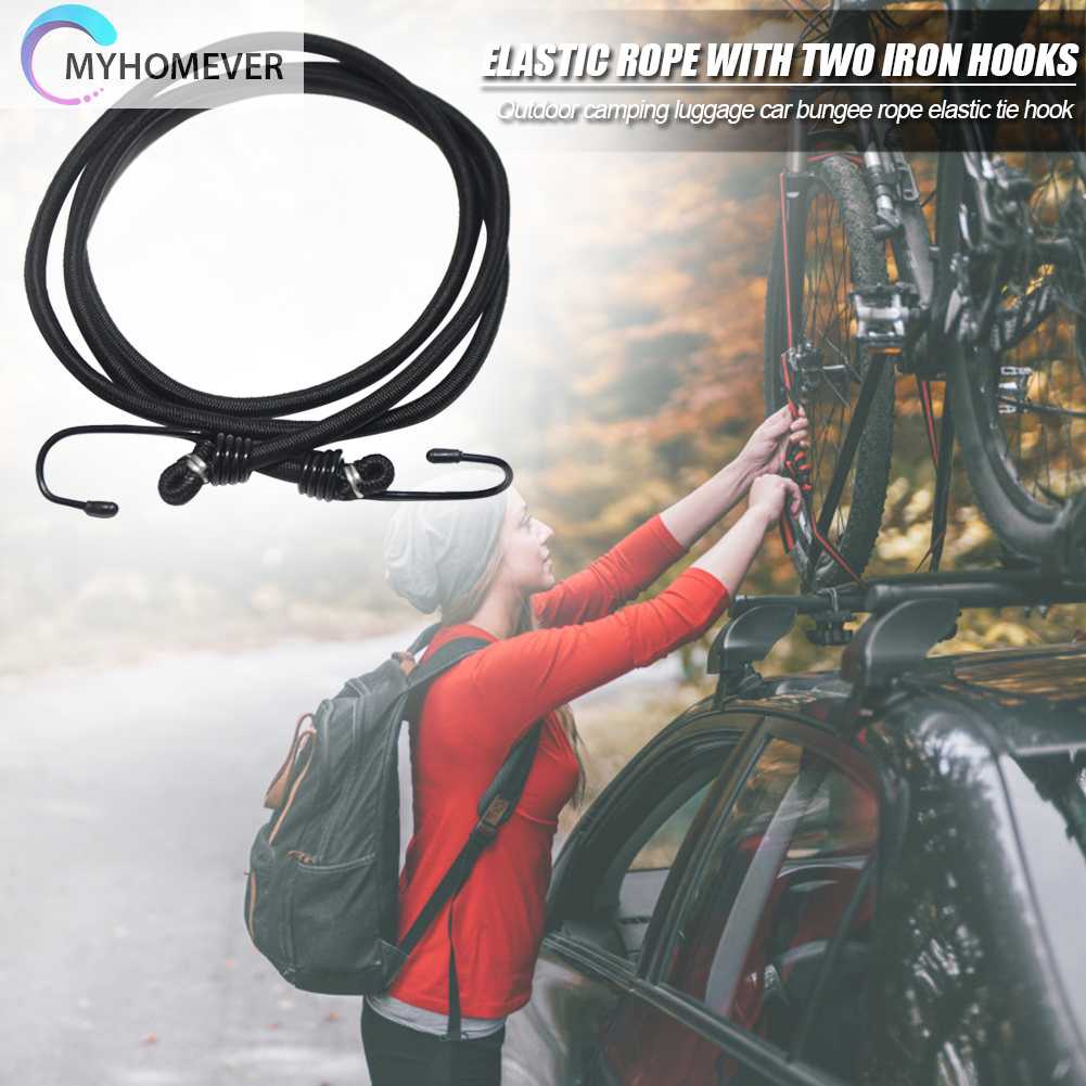 Dây Buộc Lều Co Dãn 1.2m Kèm Móc Tiện Lợi