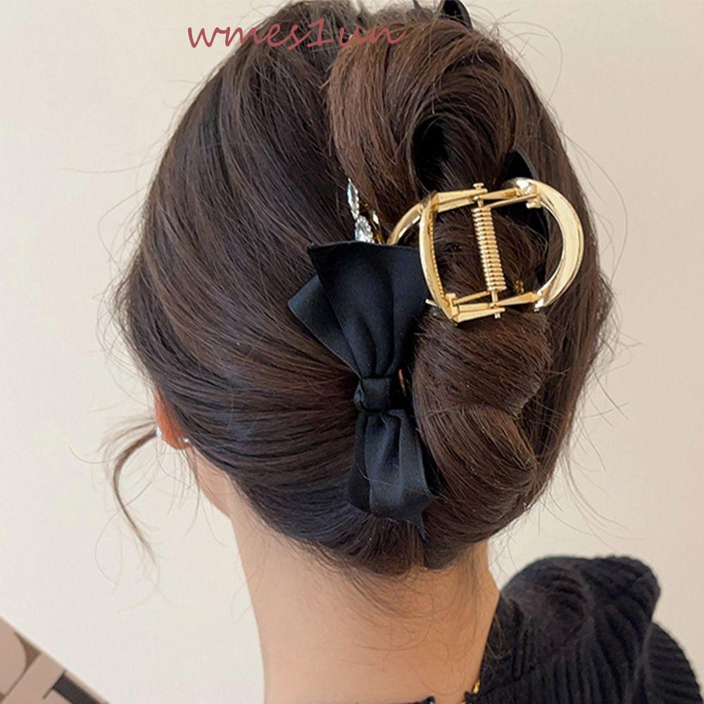 Kẹp Tóc Hình Nơ / Cá Mập Dễ Thương Phong Cách Hàn Quốc WMES15H