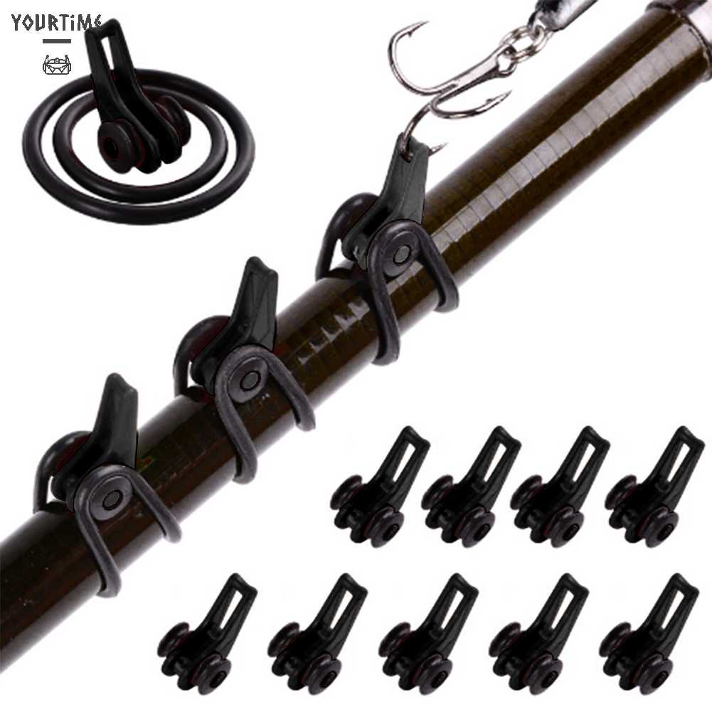 Bộ 10 Kẹp Giữ Lưỡi Câu Cá An Toàn