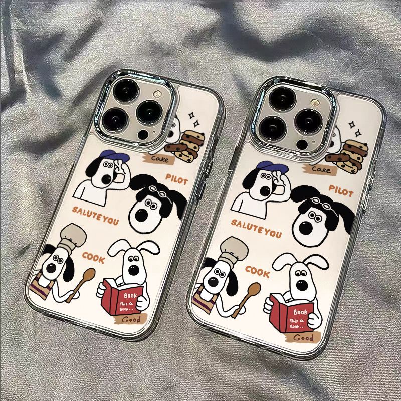 ✅Ốp Điện Thoại Mềm Chống Sốc Hình Cún Dễ Thương Cho Iphone 8 12Max 13 14Pro 117 GOML