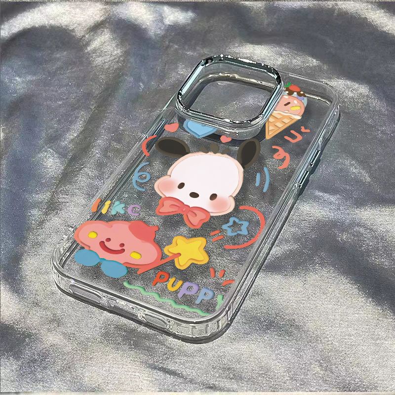 ✅Ốp Điện Thoại Dẻo Họa Tiết Chó Pacha Đơn Giản Chống Sốc Cho iPhone12 / 14pro max 78 11 13Plus