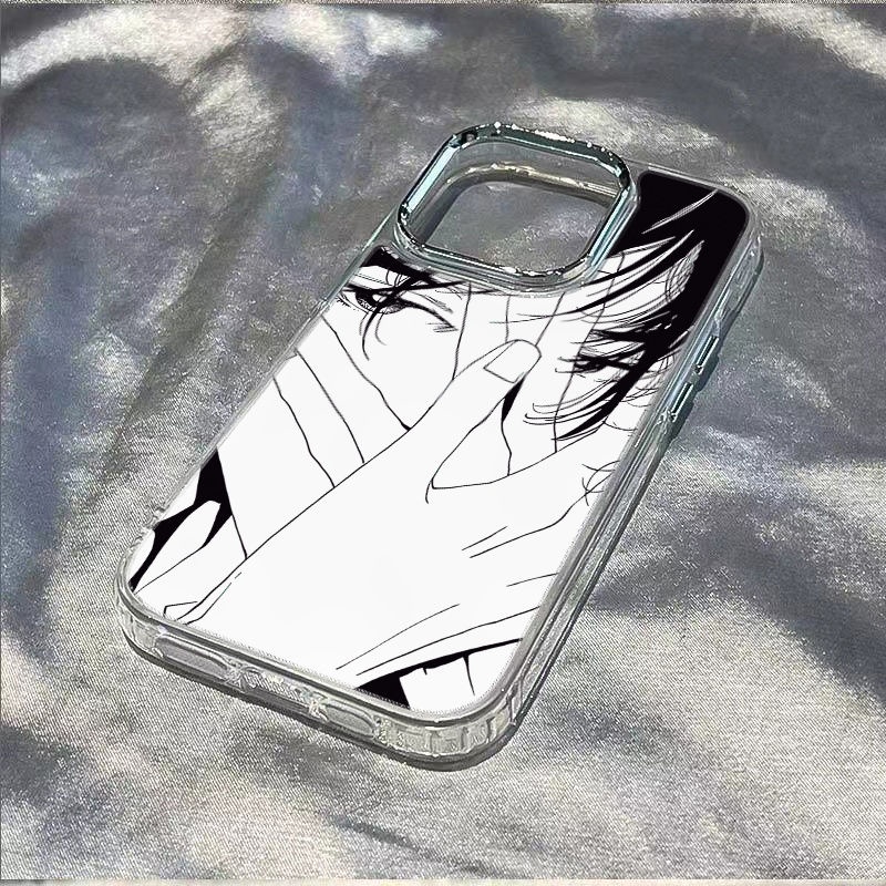 ✅Ốp Điện Thoại Mềm Chống Sốc Kiểu Dáng Đơn Giản Cho iPhone12 11 Mắt plus14pro / Cool 813 Apple 7 D7H1