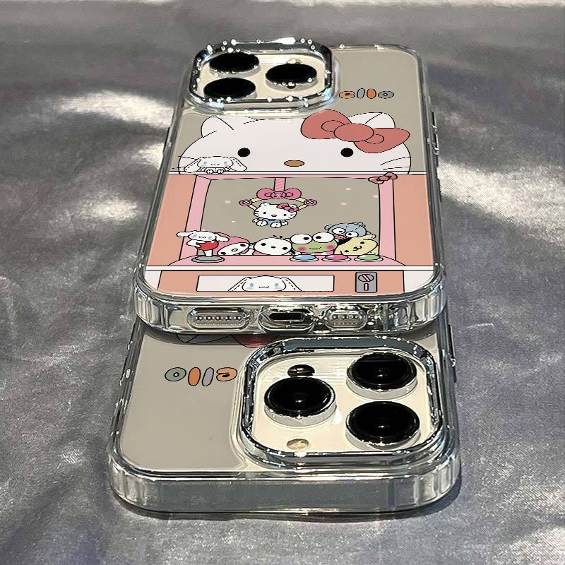 ✅Ốp Điện Thoại Dẻo Họa Tiết Hoạt Hình Mèo Dễ Thương Chống Sốc Cho iPhone1214pro11 7KT plus / 8 13