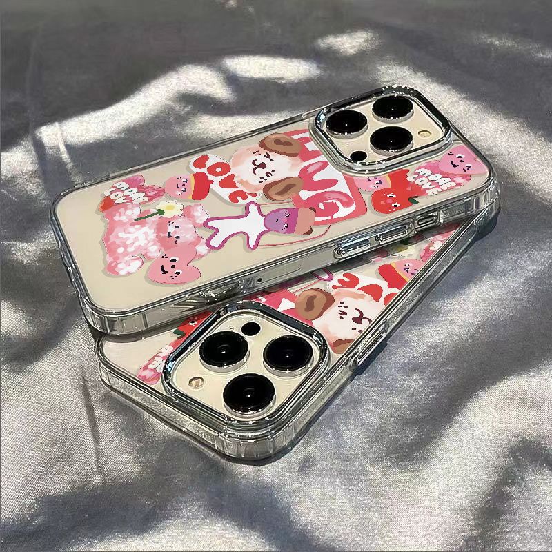 ✅Ốp Điện Thoại Mềm Chống Sốc Họa Tiết Graffiti Cho Iphone 8 117 Max Plus 13 12 14 Pro 0