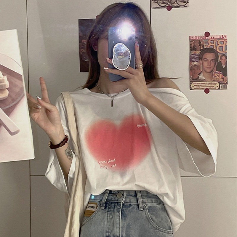 Áo Thun Tay Ngắn Plus Size Cho Nữ