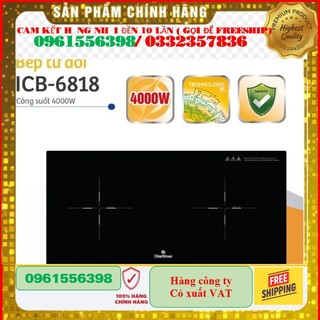 Bếp từ đôi Bluestone ICB-6818 4000W