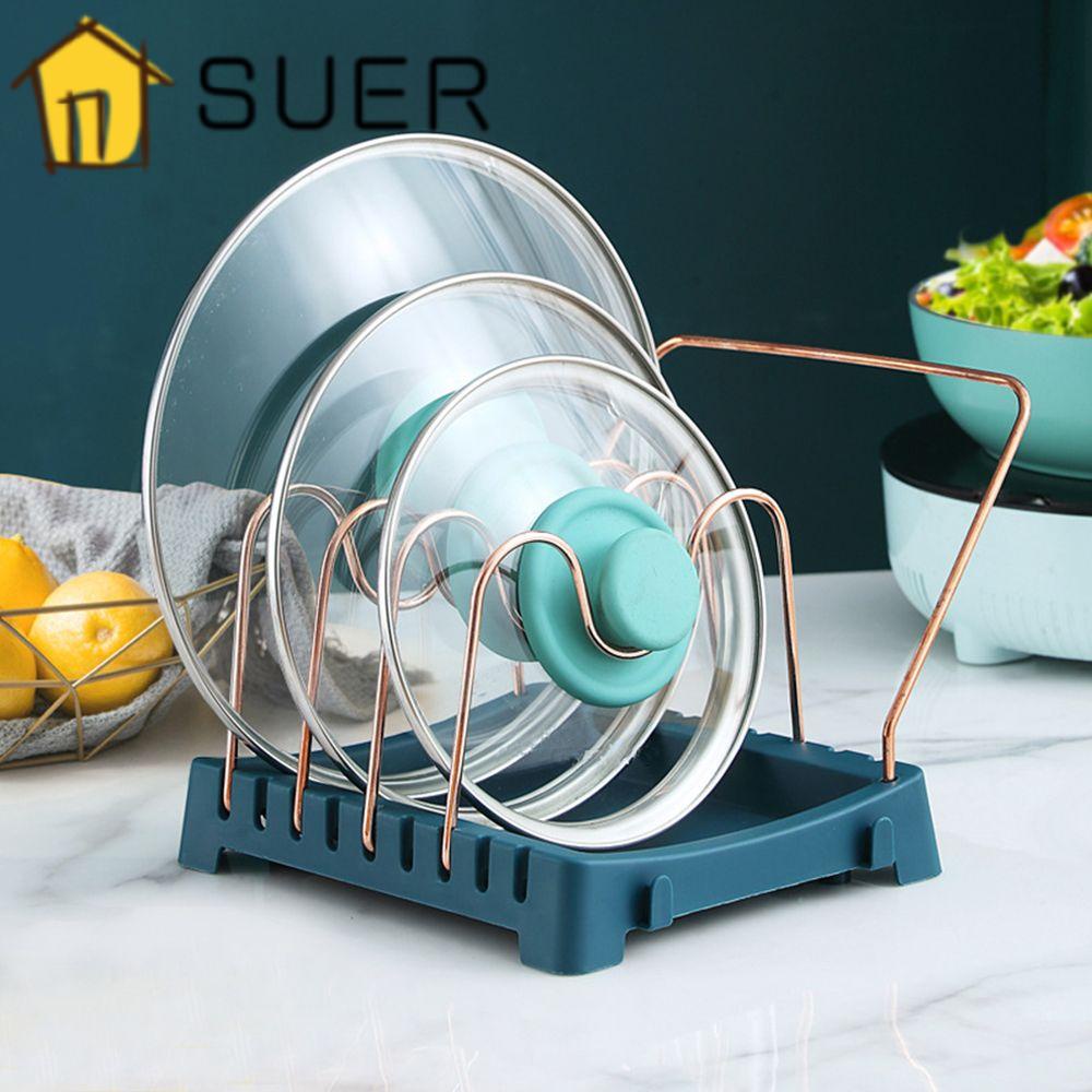 Giá Đỡ Nắp Nồi / Muỗng Thiết Kế Thoát Nước Tiện Dụng