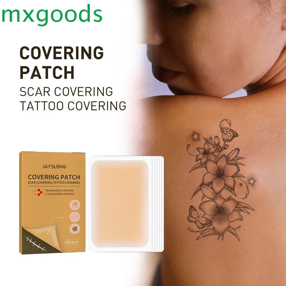 Mxgoods Miếng Dán Hình Xăm Che Phủ Toàn Diện Chống Thấm Nước