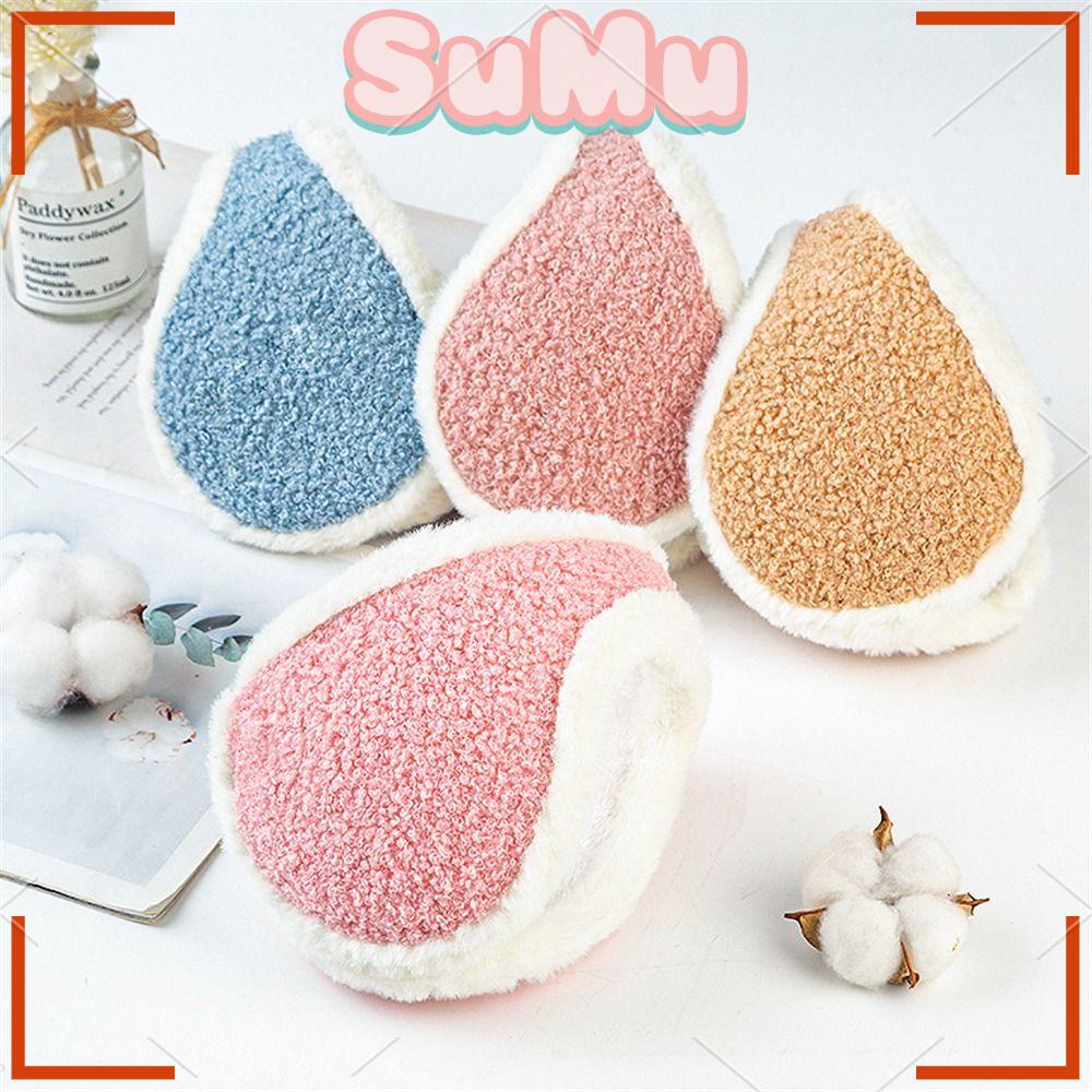 Chụp Tai Giữ Ấm Bằng Lông Nhung Dễ Thương Xinh Xắn