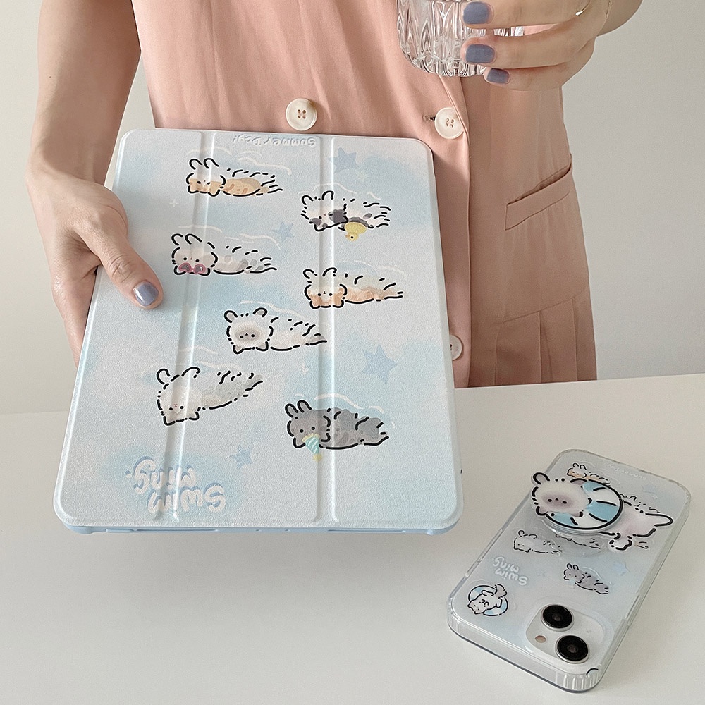 Ốp Máy Tính Bảng Cho IPad Mini6 IPad5 6 7 8 9 10 Air3 Air4 Air5 10.9 "Pro10.5 IPad10.2" Pro11 Pro12.9 2018 2020 2021