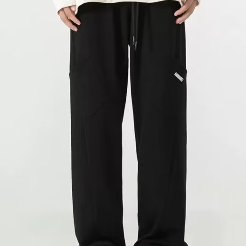 Quần Dài Dáng Rộng Lưng Cao Co Giãn Tốt Thời Trang Mùa Hè Cho Nam