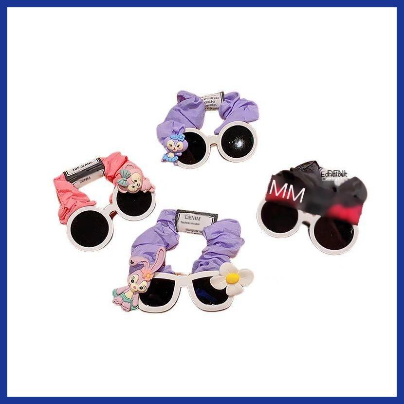 Dây Cột Tóc Cao Su Bản Lớn Nhiều Màu Sắc Dễ Thương Cho Nữ