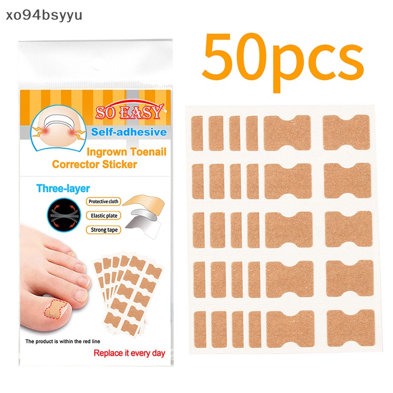 Set 50 Miếng Dán Chỉnh Sửa Móng Chân Chuyên Dụng Xo94Bsyu