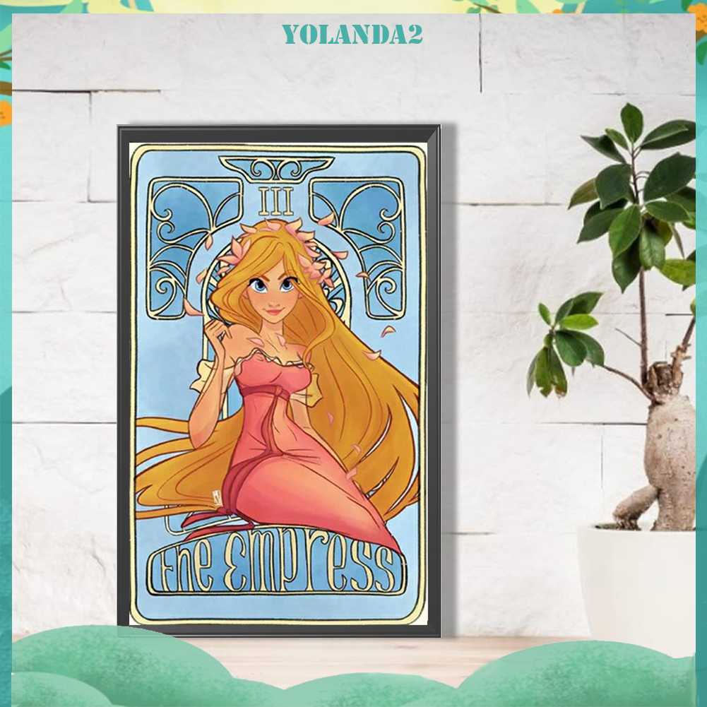 Bộ Tranh Đính Đá 5D Họa Tiết Hoạt Hình Độc Đáo DIY Dùng Trang Trí Nhà Cửa