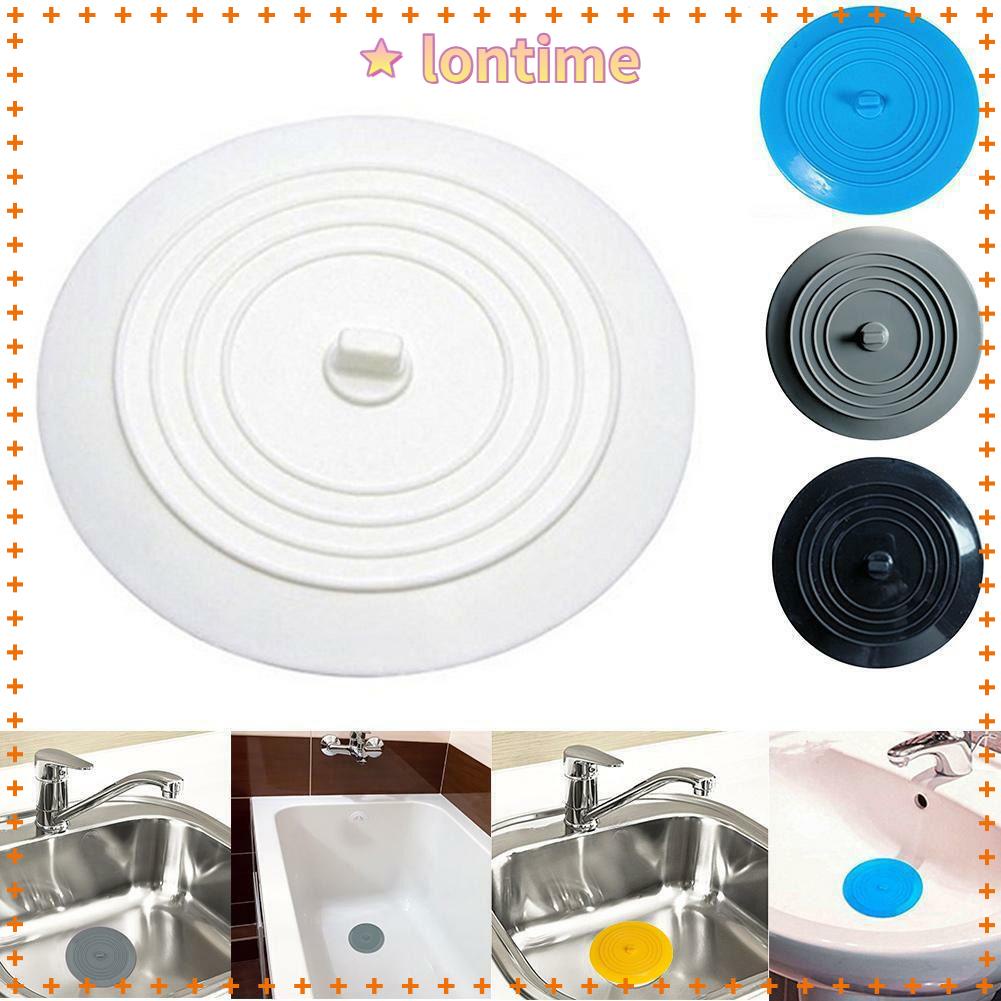 Nắp Đậy Cống Thoát Nước Bồn Rửa Chén Hình Tròn Chống Rò Rỉ Kích Thước 15cm Ốp