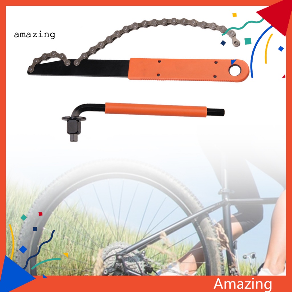 Bộ 4 Dụng Cụ Tháo Gỡ Băng Cát Sét Xe Đạp Bằng Thép Không Gỉ Độ Cứng Cao