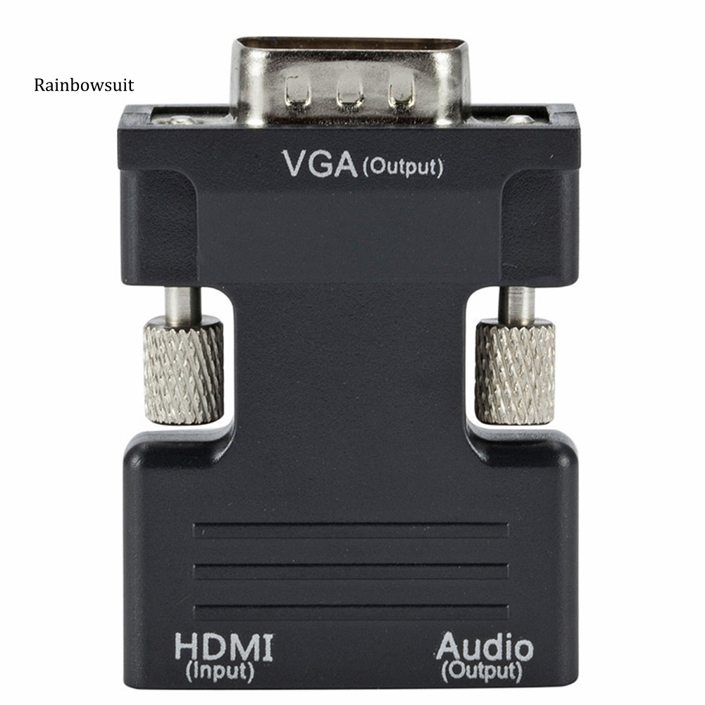 Cáp Chuyển Đổi Âm Thanh 3.5mm HDIM Sang VGA Chuyên Dụng