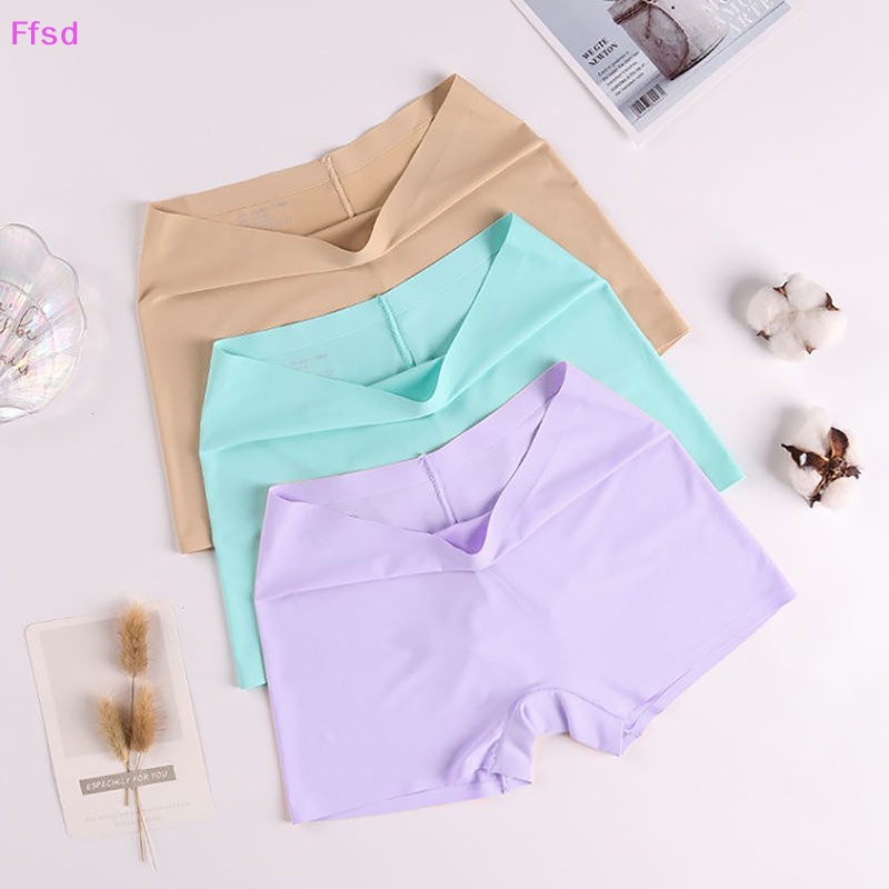 {Ffsd} Quần Lót Boxer Cotton Mỏng Đáy Cao Không Đường May M-XL * Bán Chạy Cho Nữ / Nam