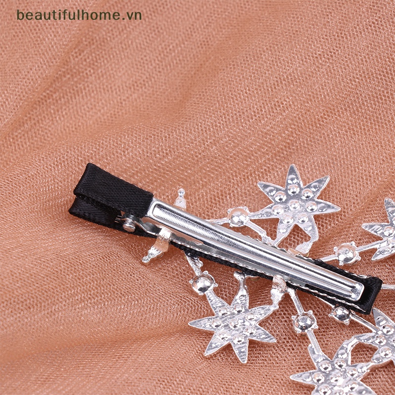 Kẹp Tóc Hình Ngôi Sao Đính Đá Xinh Xắn Cho Nữ