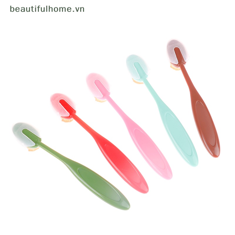 Set 10 Cọ Trang Điểm Đầu Dẹt Đa Năng