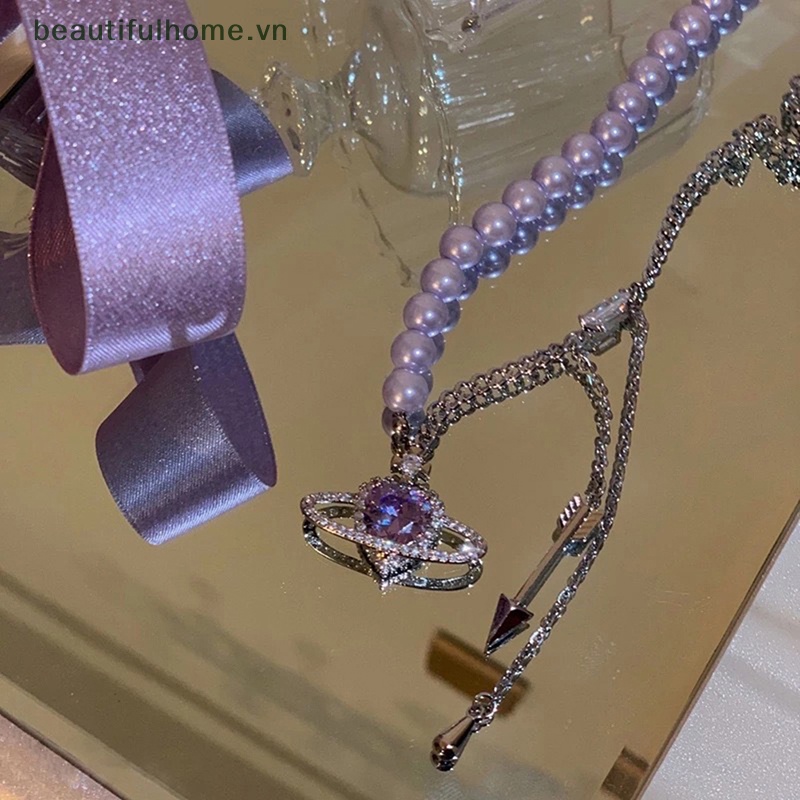 Vòng Cổ Choker Đính Ngọc Trai Nhân Tạo Thời Trang Dành Cho Nữ