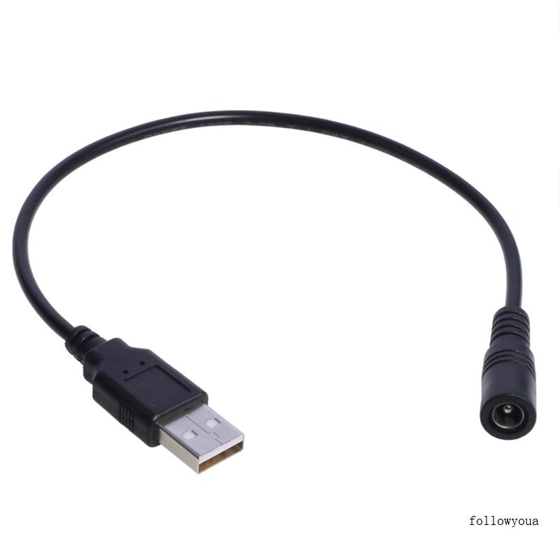 Dây Cáp Kết Nối 30cm USB Sang DC 5 5x2 1mm 5V