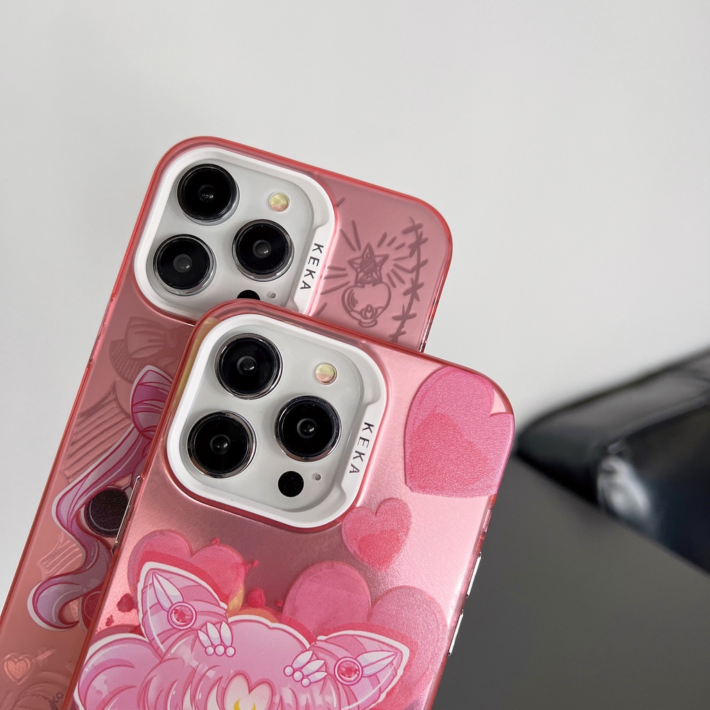 Ốp Điện Thoại tpu Silicon Mềm Trong Suốt Chống Rơi Họa Tiết Hoạt Hình Dễ Thương Cho iPhone 14 13 12 PRO MAX 14 Plus