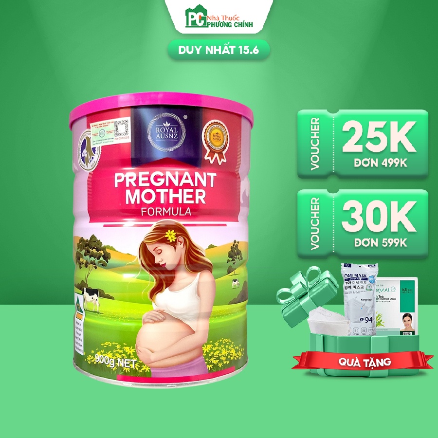 Sữa Bầu Hoàng Gia Úc Royal Ausnz Pregnant Mother Formula (Hộp 900g)