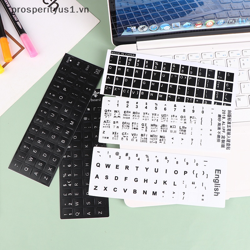 Miếng Dán Thay Đổi Phím Máy Tính Để Bàn Phím prosperityus1 [VN] PC