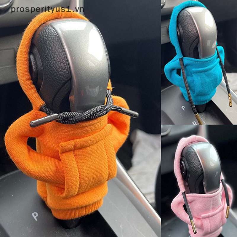 [prosperityus1] Núm Bọc Cần Số Xe Hơi Bằng Nỉ Trang Trí Nội Thất [VN]