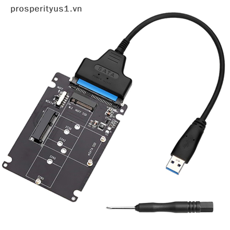 Bảng Mạch Chuyển Đổi mSATA Sang SATA mSATA Sang USB SATA 3.0 mSATA m.2 NGFF Sang SATA3 M2 USB Chuyên Nghiệp