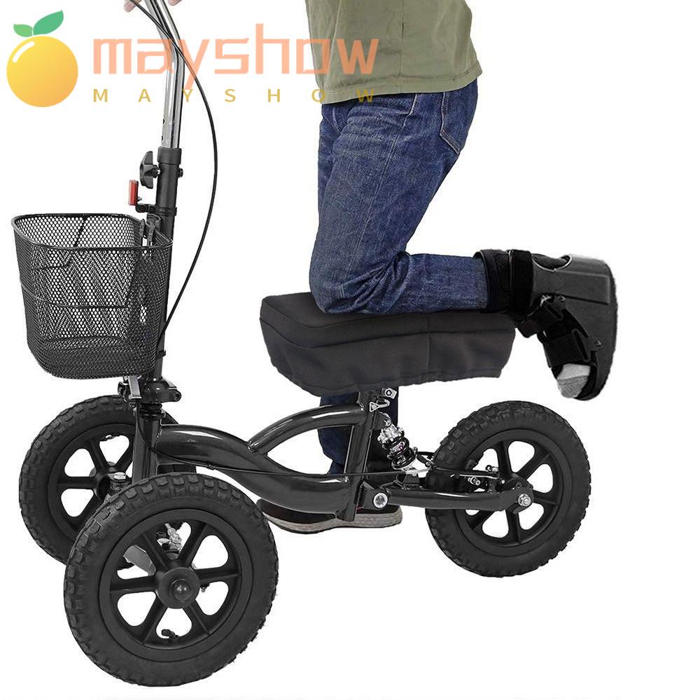 Đệm Bảo Vệ Đầu Gối Thoải Mái Màu Đen Thông Dụng Cho Xe Scooter