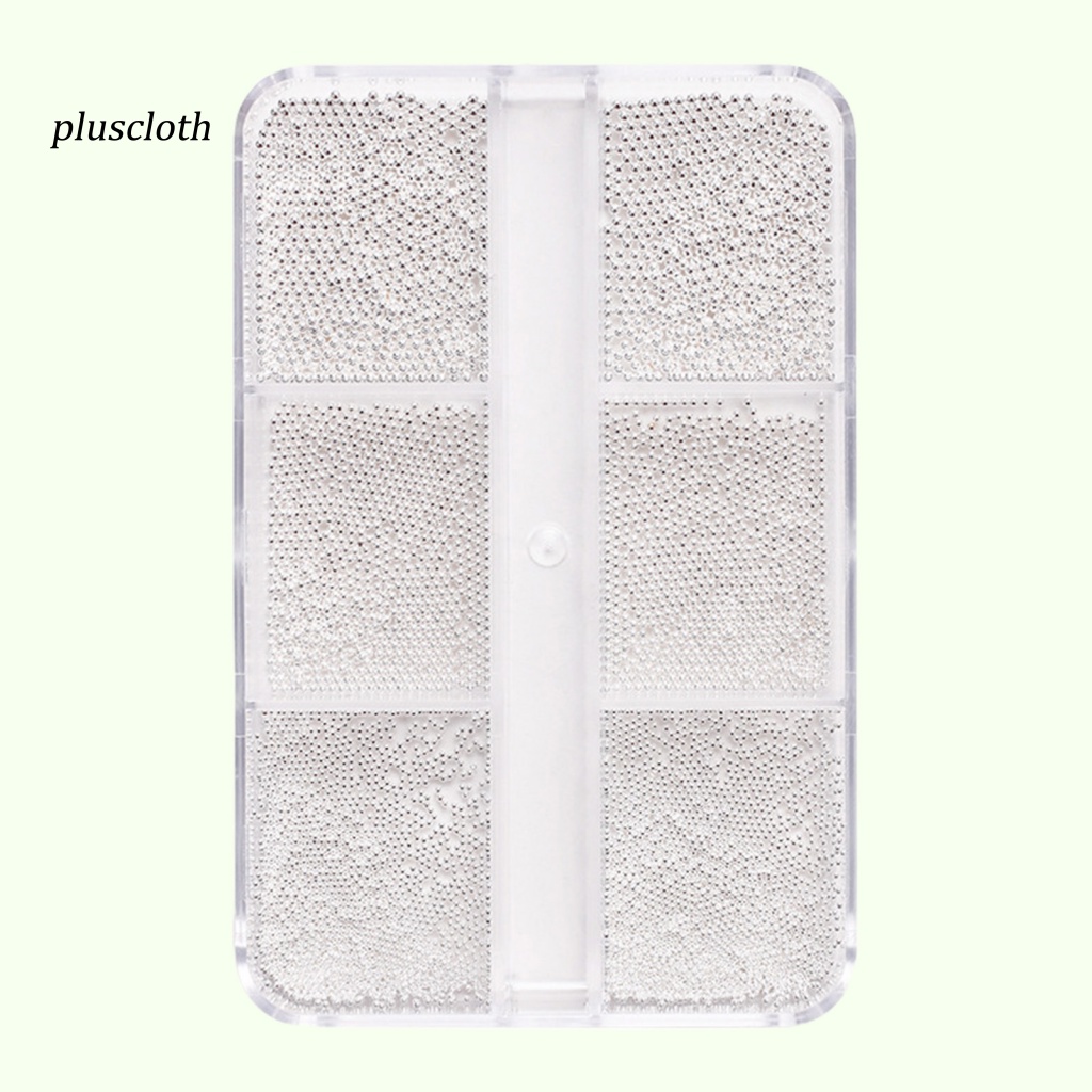 1 Hộp Hạt Thép Ba Chiều Đính Móng Tay Nghệ Thuật