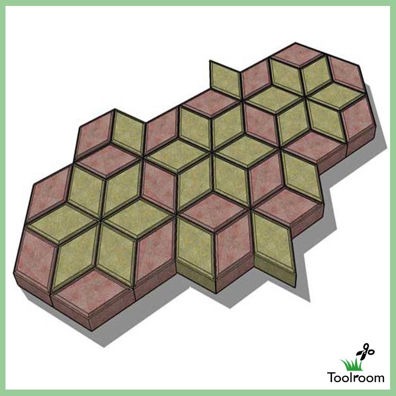 Dụng Cụ Đúc Lối Đi 45 * 45cm Tiện Dụng Cho Gia Đình