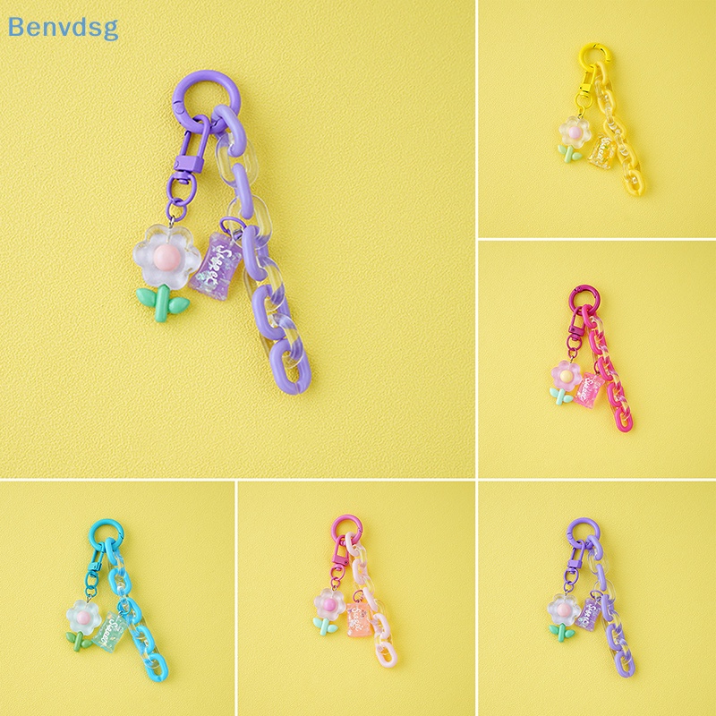 Benvdsg &gt; Móc Khóa Resin Nhỏ Hình Hoa Tulip Sáng Tạo Thời Thượng Trang Trí Túi Xách Nữ