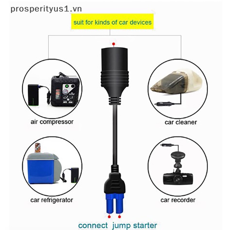 Adapter Khởi Động Xe Hơi Chuyển Đổi EC5 Male Sang Female prosperityus1